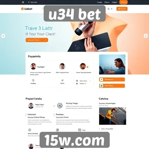 Análise da interface do usuário do site u34 bet