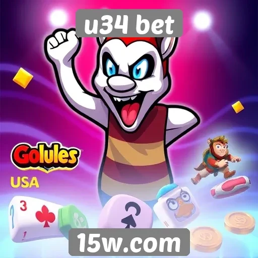 A variedade de jogos disponíveis no u34 bet